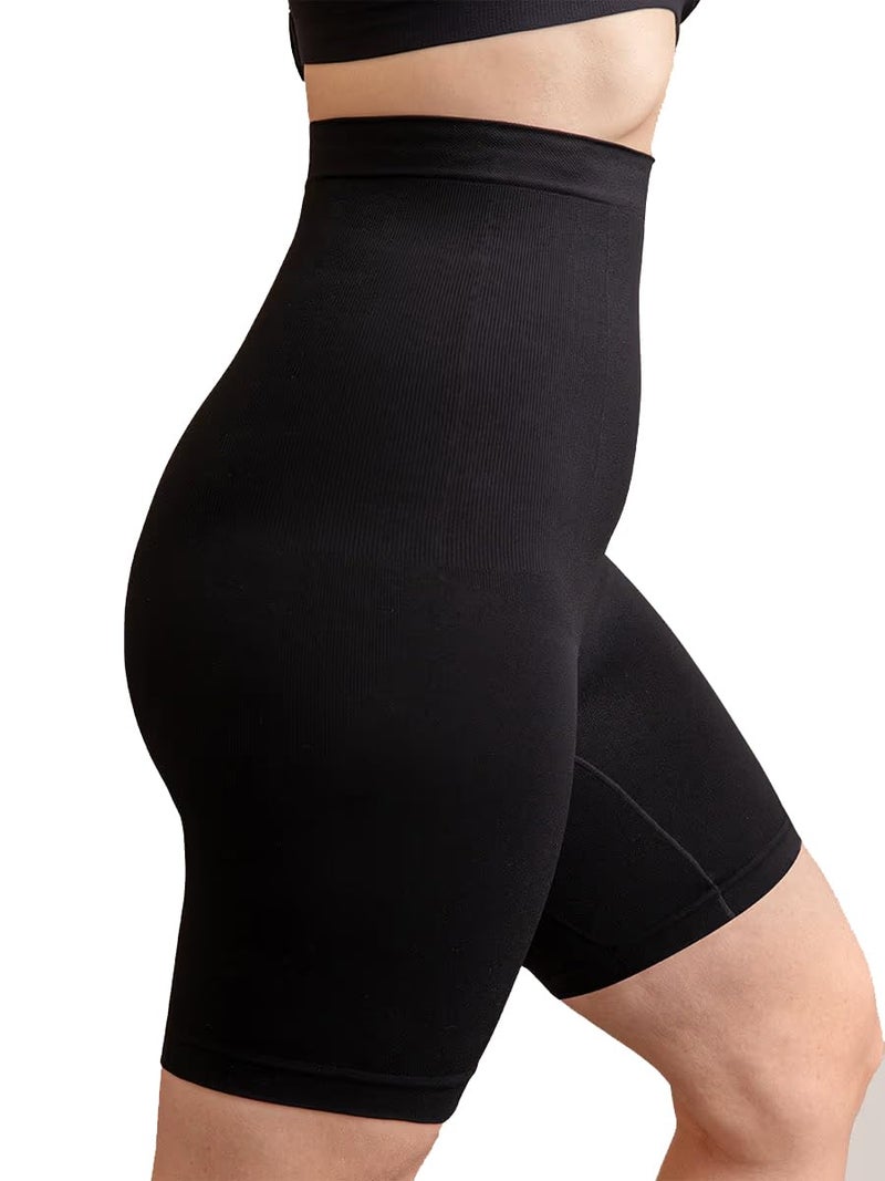 SHAPERMINT Shapewear for Women - High-Waisted Shapewear Tummy Control Shorts, Thigh Slimmer, Underwear for Women Black - Image 2